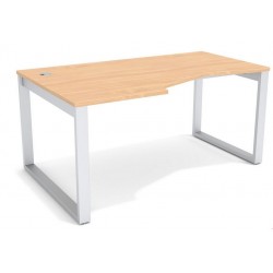 WUTEH biurko Focus FO-11 (100x160 cm) lewe