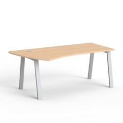 WUTEH biurko Avo AV-17 (100x180 cm) lewe