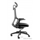 Fotel biurowy ELEGANCE czarny