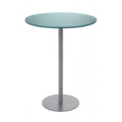 	Grospol stolik Jula Table High MDF, okrągły blat o śr. 80cm, wys. 110 cm
