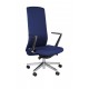 Grospol fotel biurowy SMART AL1 chromowane podłokietniki i podstawa
