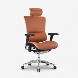 BROSCO krzesło ergonomiczne Ergofly Sail L skóra