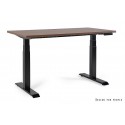 UNIQUE MEBLE biurko elektryczne Fighter Single Desk czarny stelaż (160x70 cm)