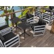 SIESTA stolik Sky Folding Table 60 cm składany