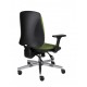 GROSPOL krzesło ergonomiczne Starter 3D black i chrom, Ibra