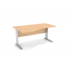 Biurko KOMO 100x160 z wcięciem P