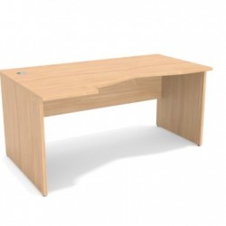 Biurko VEGA VG-9 (100x160 cm) z wcięciem P
